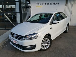 2019 Volkswagen Polo V Рестайлинг, белый, 1500000 рублей, вид 2