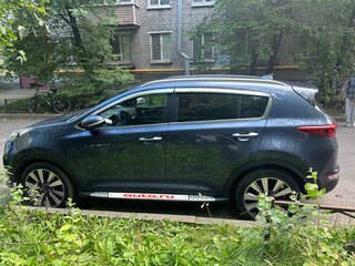 2017 Kia Sportage IV, синий, 1900000 рублей, вид 4