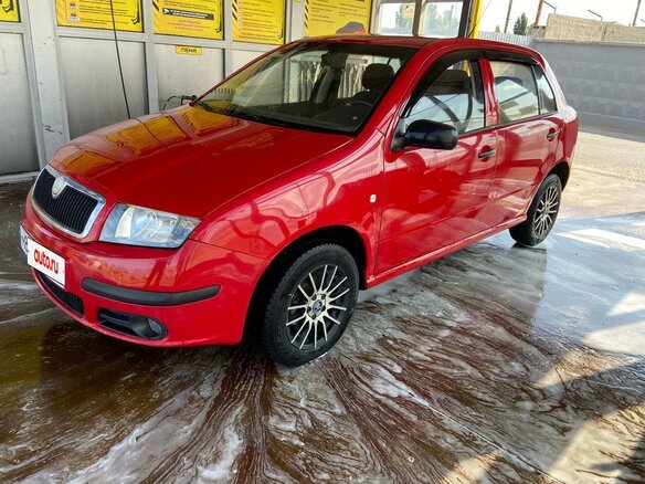 2006 Skoda Fabia I Рестайлинг, красный, 298000 рублей - вид 1