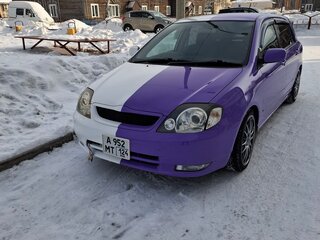 2002 Toyota Corolla Runx IX (E120, E130), белый, 760000 рублей, вид 1