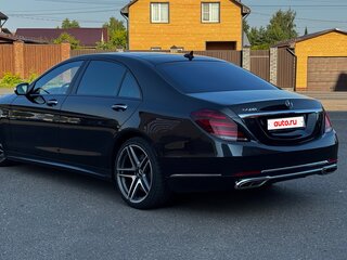 2013 Mercedes-Benz S-Класс 500 VI (W222, C217), чёрный, 3450000 рублей, вид 4