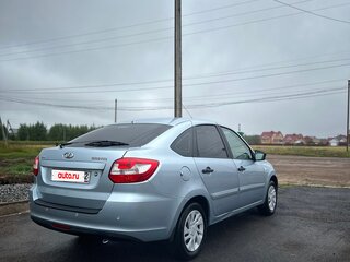 2017 Lada (ВАЗ) Granta I, голубой, 555000 рублей, вид 5