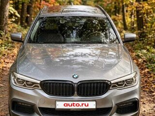 2018 BMW 5 серии 540d xDrive VII (G30/G31/G38), серый, 3700000 рублей, вид 3