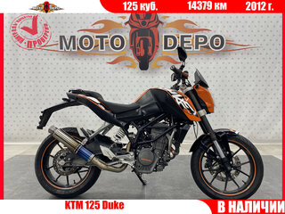 2012 KTM 125 Duke, оранжевый, 259000 рублей, вид 1