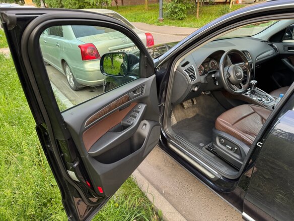 2014 Audi Q5 I (8R) Рестайлинг, синий, 3100000 рублей - вид 12