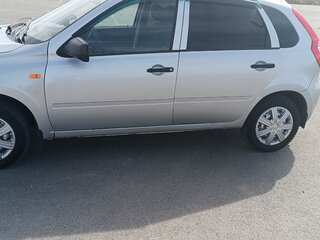 2014 Lada (ВАЗ) Kalina II, серебристый, 430000 рублей, вид 4