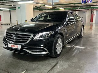 2013 Mercedes-Benz S-Класс 500 Long VI (W222, C217), чёрный, 14500000 рублей, вид 1
