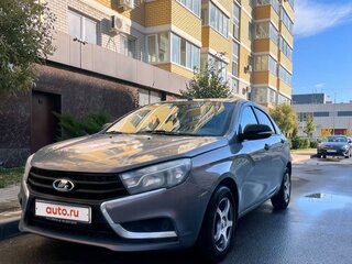 2016 Lada (ВАЗ) Vesta I, серый, 850000 рублей, вид 1