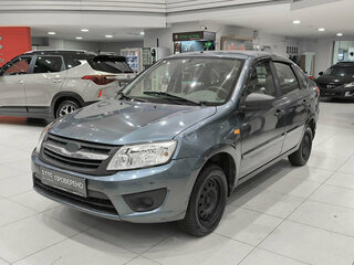 2014 Lada (ВАЗ) Granta I, серый, 330000 рублей, вид 1