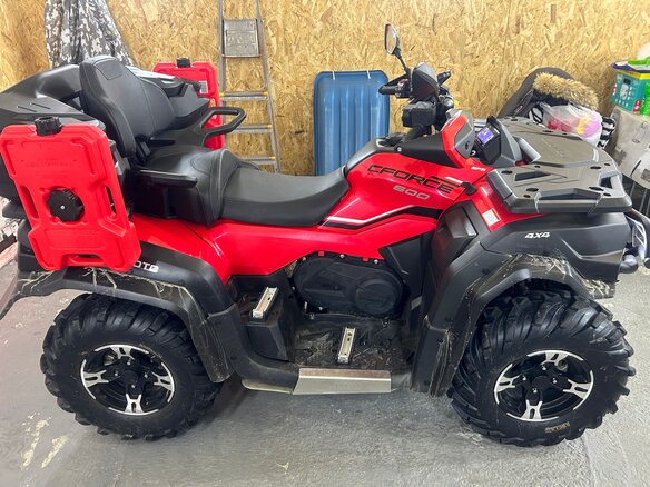 2022 CFMoto CFORCE 600 Advanced EPS, красный, 1050000 рублей - вид 1
