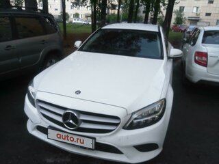2019 Mercedes-Benz C-Класс 180 d IV (W205) Рестайлинг, белый, 2250000 рублей, вид 1