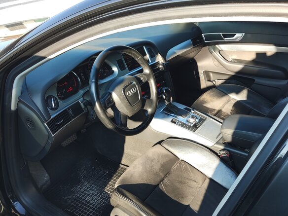 2009 Audi A6 III (C6) Рестайлинг, чёрный, 1350000 рублей - вид 6