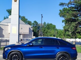 2016 Mercedes-Benz GLE Coupe 400 I (C292), синий, 5190000 рублей, вид 2