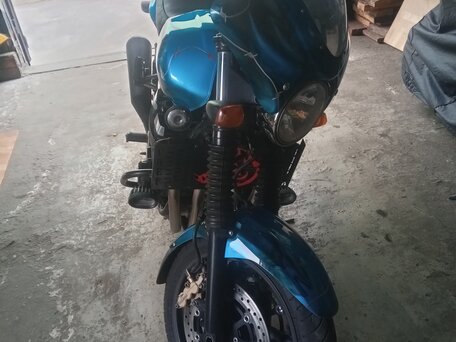 2002 Suzuki GSX 1400, синий, 350000 рублей, вид 4