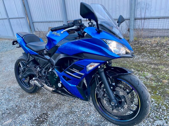 2017 Kawasaki Ninja 650, синий, 677000 рублей - вид 15