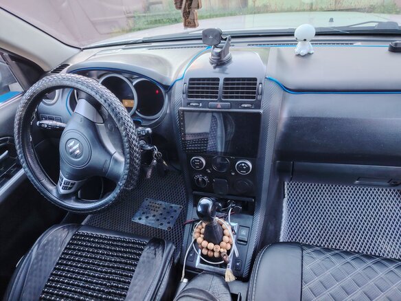 2008 Suzuki Grand Vitara II Рестайлинг, серебристый, 1250000 рублей - вид 10