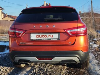 2019 Lada (ВАЗ) Vesta SW Cross I, оранжевый, 1200000 рублей, вид 4
