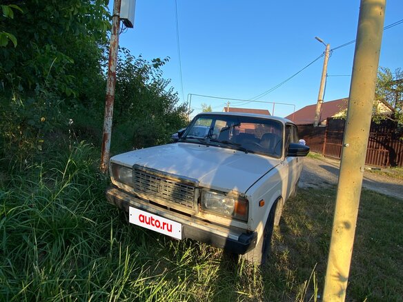 1989 Lada (ВАЗ) 2107, бежевый, 95000 рублей - вид 5