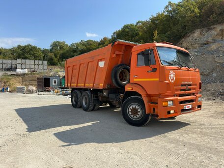 2011 КамАЗ 6520, оранжевый, 1700000 рублей, вид 3