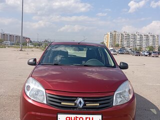 2011 Renault Sandero I, красный, 600000 рублей, вид 1