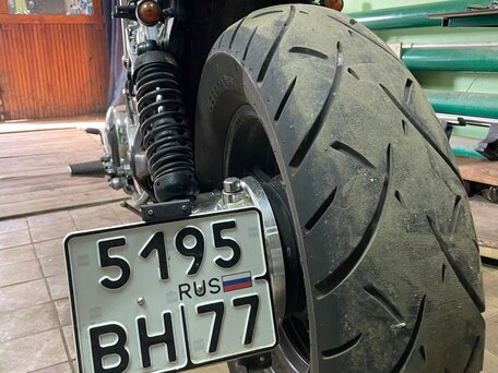 1991 Yamaha XV1100 Virago, чёрный, 270000 рублей, вид 5