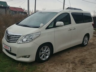 2009 Toyota Alphard II, бежевый, 950000 рублей, вид 2