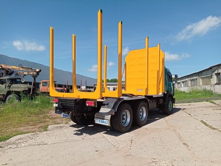 2004 КамАЗ 53215, зелёный, 1300000 рублей, вид 4
