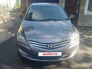 2014 Hyundai Solaris I Рестайлинг, серый, 980000 рублей, вид 2