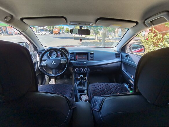 2007 Mitsubishi Lancer X, красный, 840000 рублей - вид 10