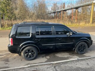 2008 Honda Pilot II, чёрный, 1700000 рублей, вид 5