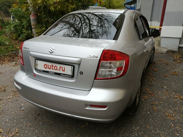 2008 Suzuki SX4 I (Classic), серый - вид 2