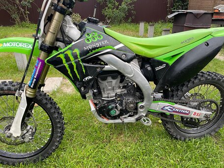 2011 Kawasaki KX 450, зелёный, 350000 рублей, вид 2