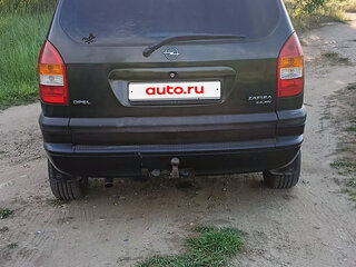 2001 Opel Zafira A, зелёный, 500000 рублей, вид 3