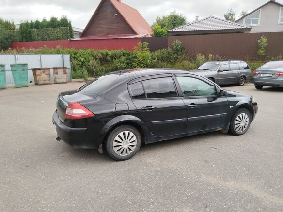 2006 Renault Megane II Рестайлинг, чёрный - вид 5