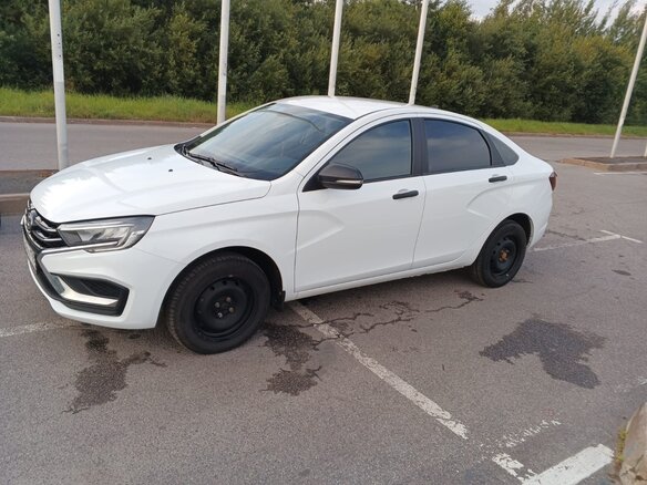2024 Lada (ВАЗ) Vesta I Рестайлинг (NG), белый, 1050000 рублей - вид 1