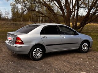 2003 Toyota Corolla IX (E120, E130), серебристый, 505000 рублей, вид 5