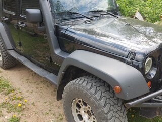 2007 Jeep Wrangler III (JK), чёрный, 2200000 рублей, вид 1