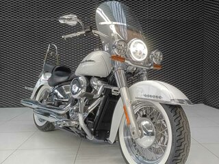 2019 Harley-Davidson Softail Deluxe, белый, 1800000 рублей, вид 1