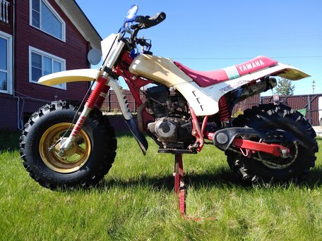 1985 Yamaha TW200, белый, 850000 рублей, вид 2
