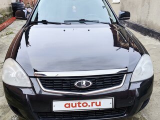 2013 Lada (ВАЗ) Priora I Рестайлинг, чёрный, 580000 рублей, вид 1