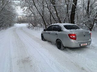 2017 Lada (ВАЗ) Granta I, серебристый, 700000 рублей, вид 5