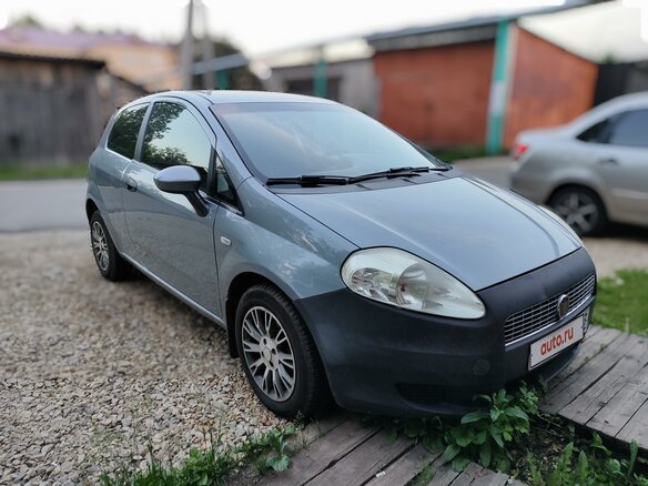 2007 Fiat Punto III Grande Punto, серый - вид 3