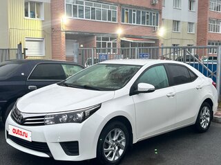 2014 Toyota Corolla XI (E160, E170, E180), белый, 1280000 рублей, вид 1