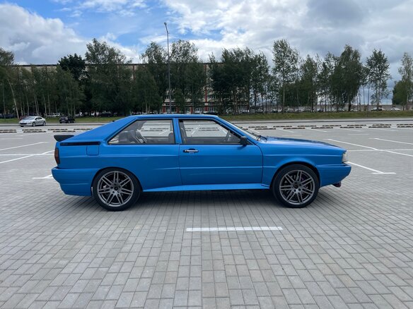 1985 Audi Coupe I (B2) Рестайлинг, синий, 890000 рублей - вид 6