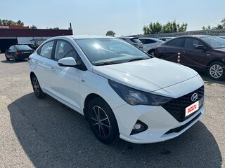 2020 Hyundai Solaris II Рестайлинг, белый, 1485000 рублей, вид 2