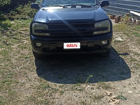 2005 Chevrolet TrailBlazer EXT I Рестайлинг, чёрный, 600000 рублей, вид 1