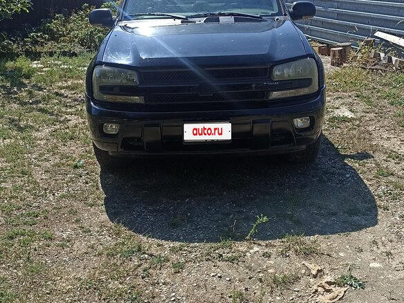 2005 Chevrolet TrailBlazer EXT I Рестайлинг, чёрный, 500000 рублей