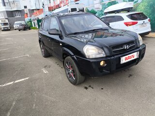 2007 Hyundai Tucson I, чёрный, 800000 рублей, вид 4