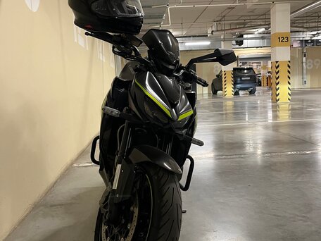 2017 Kawasaki Z 1000, чёрный, 1200000 рублей, вид 1