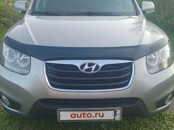2010 Hyundai Santa Fe II Рестайлинг, серый, 1750000 рублей - вид 1
